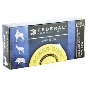FED PWRSHK 243WIN 100GR SP 20/200