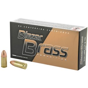 BLAZER BRASS 9MM 115GR FMJ 50/1000