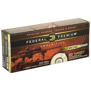 FED GOLD MDL 223REM 73GR BERGER 20