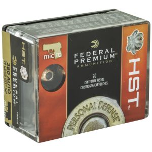 FED PRM HST 380ACP 99GR JHP 20/200