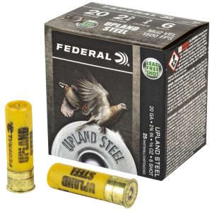 FED UPLND STL 20GA 2.75 #6 25/250