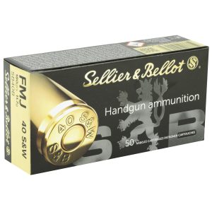 S&B 40SW 180GR FMJ 1000RD CS
