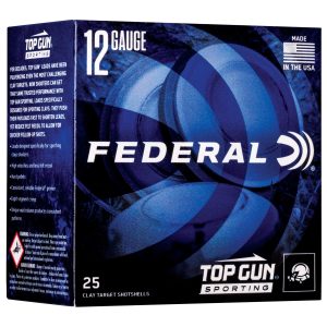 FED TOP GUN 12GA 2.75 #8 1 OZ 25/