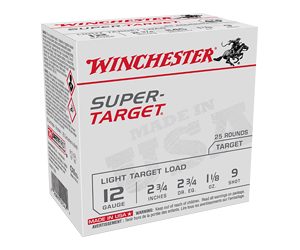 WIN SUPERTARGET 12GA 2.75 #9 25/250