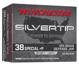 WIN SLVRTIP 38SPL+P 125GR JHP 20/200