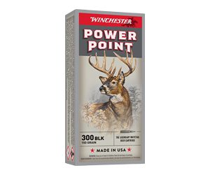 WIN POWER POINT 300BLK 150GR 20/200