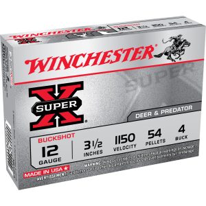 WIN SUPER-X 12GA 3.5 4 BUCK 5/250