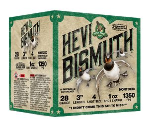 HEVI BISMUTH 28GA 3 1OZ #4 25/250
