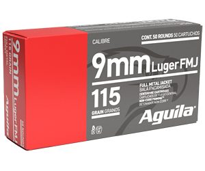 AGUILA 9MM 115GR FMJ 50/1000