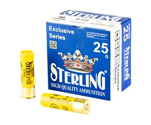 STERLING EXCLSV 20GA 2.75 #8 25/250
