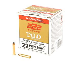 WIN 22WMR 40GR JHP 222/2220