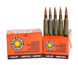 CENT ARMS 5.45X39 60GR FMJ 30/1440