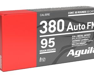 AGUILA 380ACP 100GR FMJ 50/1000