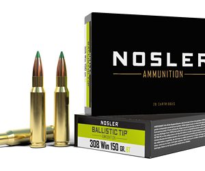 NOSLER 308 WIN 150GR BT 20/200