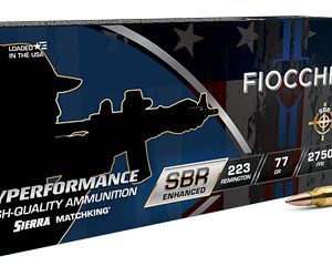 FIOCCHI HYPR SBR 223REM 77GR 20/200