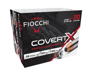 FIOCCHI COVERTX 38SPL+P 125GR 20/200