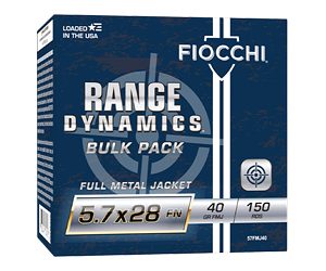 FIOCCHI RD 5.7X28MM 40GR FMJ 150/450