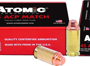 ATOMIC 45 ACP MATCH 185GR LEAD