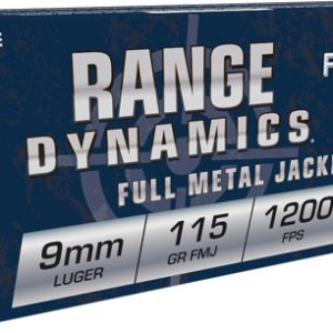 FIOCCHI 9MM LUGER 115GR FMJ
