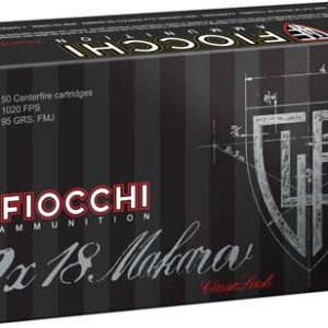 FIOCCHI 9MM MAKAROV 95GR FMJ