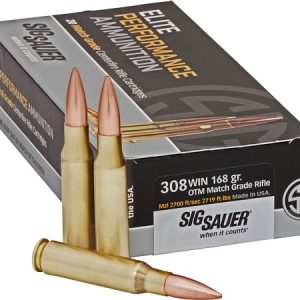 SIG 308 WIN 168GR OTM