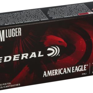 FEDERAL AE 9MM LUGER 124GR FMJ