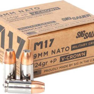 SIG M17 9MM LUGER +P 124GR