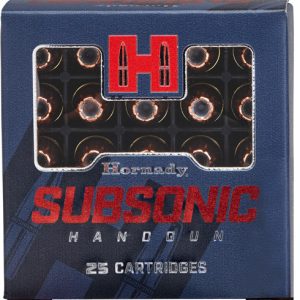HORNADY SUBSONIC 9MM LUGER