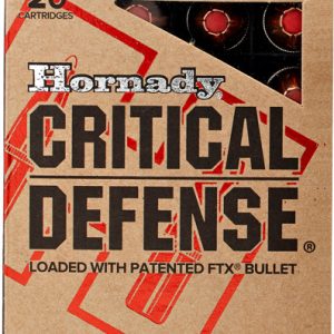 HORNADY CRITICAL DEFENSE 40 SW