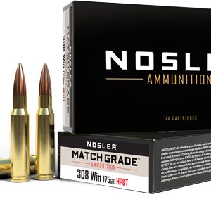 NOSLER MATCH 308 WIN 175GR