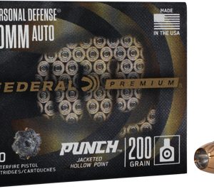 FEDERAL PUNCH 10MM 200GR JHP
