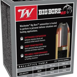 WINCHESTER BIG BORE 45 LC