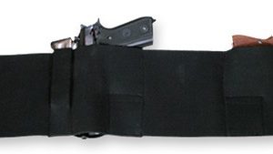 BULLDOG BELLY WRAP HOLSTER BLK
